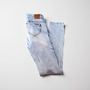 Armani Exchange Light Blue Skinny Jeans